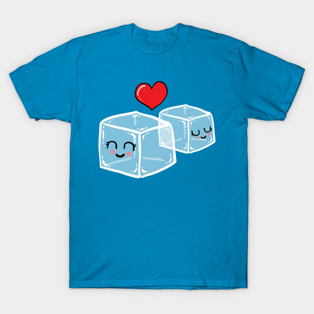 Ice cubes in love